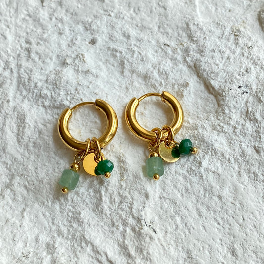 Aretes Jade