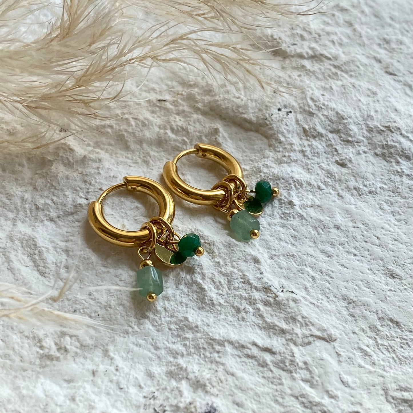 Aretes Jade